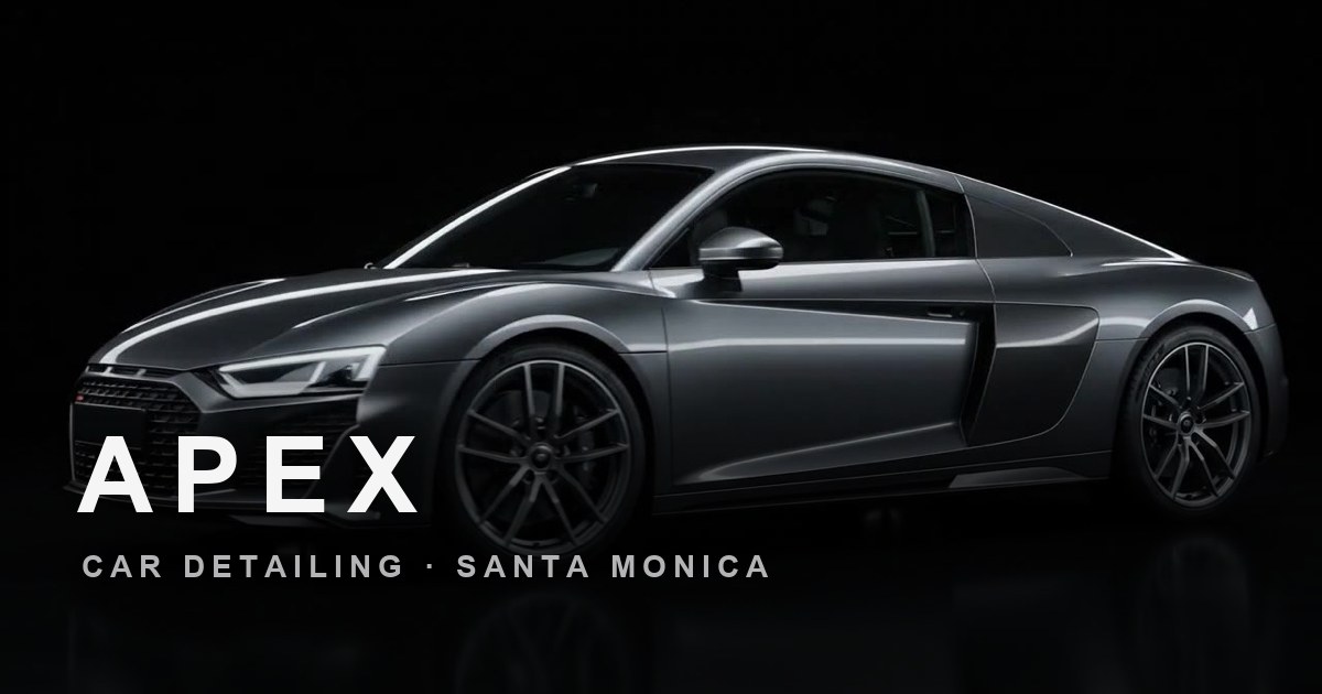 Apex Car Detailing Studio — Santa Monica